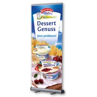 Bannerdisplay Roll-Up - SNAP Bannermaß: 1.000x2.100mm mit Klemmleiste oben & unten - inkl. Transport- - Roll-Up-Snap-Uebersicht Bannerdisplay Roll-Up - SNAP Bannermaß: 1.000x2.100mm mit Klemmleiste oben & unten - inkl. Transport- - Roll-Up-Snap-Uebersicht