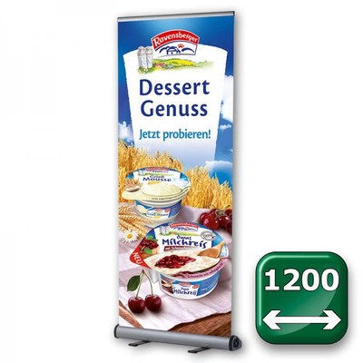 Bannerdisplay Roll-Up - SNAP Bannermaß: 1.200x2.100mm Banner 1200x2100 mm - Roll-Up-Snap-1200 1 Bannerdisplay Roll-Up - SNAP Bannermaß: 1.200x2.100mm Banner 1200x2100 mm - Roll-Up-Snap-1200 1