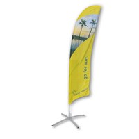 Beachflag - STANDARD - Größe XL inkl. Tragetasche & Kreuzfuss inkl. Fahne in Standardform - Beachflag-Standard-5200-Kreuzfuss Beachflag - STANDARD - Größe XL inkl. Tragetasche & Kreuzfuss inkl. Fahne in Standardform - Beachflag-Standard-5200-Kreuzfuss