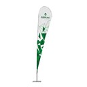 BeachFlag "Tropfenform" Gr. XXL einseitig