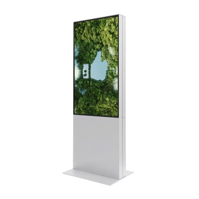 Digital Signage Digitale Infostele TrendLine doppelseitig für den Inneneinsatz - Größe: 50 Zoll - 4K UHD Ausführung: weiss - doppelseitig - Digital Infostele doppelseitig Front ws 2 Digital Signage Digitale Infostele TrendLine doppelseitig für den Inneneinsatz - Größe: 50 Zoll - 4K UHD Ausführung: weiss - doppelseitig - Digital Infostele doppelseitig Front ws 2