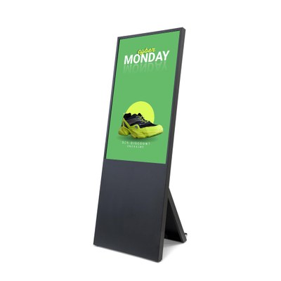 Digital Signage Digitaler Kundenstopper für den Inneneinsatz - Größe: 43 Zoll - 4K UHD Ausführung: schwarz - einseitig - Digitaler Kundenstopper SUMMUS Seiten Digital Signage Digitaler Kundenstopper für den Inneneinsatz - Größe: 43 Zoll - 4K UHD Ausführung: schwarz - einseitig - Digitaler Kundenstopper SUMMUS Seiten