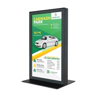 Digital Signage Digitales Thekendisplay TrendLine für den Inneneinsatz - Größe: 13 Zoll - Full HD Farbe: schwarz - TRENDLINE Theken Display Seite