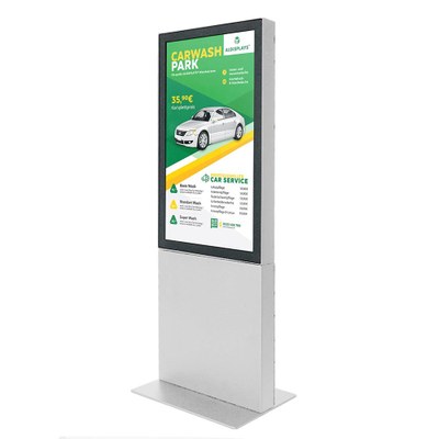 Digital Signage Digitales Thekendisplay TrendLine HOCH / Inneneinsatz - Größe: 13 Zoll - Full HD Farbe: weiss - TRENDLINE Theken Display Hoch Seite links Digital Signage Digitales Thekendisplay TrendLine HOCH / Inneneinsatz - Größe: 13 Zoll - Full HD Farbe: weiss - TRENDLINE Theken Display Hoch Seite links