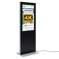 Digital Signage Digitale Info-Stele SLIM für den Inneneinsatz - Größe: 43 Zoll - 4K UHD Farbe: schwarz - Digitale Infostele Slim einseitig 43 zoll schwarz 4K Digital Signage Digitale Info-Stele SLIM für den Inneneinsatz - Größe: 43 Zoll - 4K UHD Farbe: schwarz - Digitale Infostele Slim einseitig 43 zoll schwarz 4K