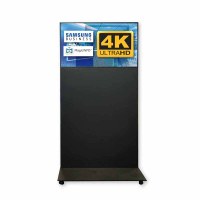 Digital Signage Digitale Info-Stele TrendLine Quer für den Inneneinsatz - Größe: 43 Zoll - 4K UHD Farbe: schwarz - Querformat - Digitale Infostele TRENDLINE Querformat swz 4K Digital Signage Digitale Info-Stele TrendLine Quer für den Inneneinsatz - Größe: 43 Zoll - 4K UHD Farbe: schwarz - Querformat - Digitale Infostele TRENDLINE Querformat swz 4K