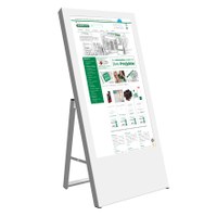Digital Signage Digitaler Kundenstopper für den Inneneinsatz - Größe: 43 Zoll Ausführung: weiss - einseitig - Digitaler Kundenstopper 43 Zoll weiss Digital Signage Digitaler Kundenstopper für den Inneneinsatz - Größe: 43 Zoll Ausführung: weiss - einseitig - Digitaler Kundenstopper 43 Zoll weiss