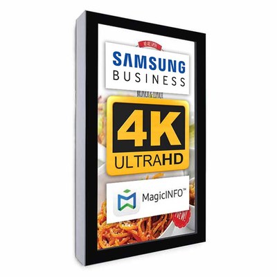 Digital Signage Digitales Info-Display - Hochform. einseitiger 55 Zoll-Bildschirm - schwarz - 4K UHD zur Wandmontage - Digitale Info Display Hochformat 55er 4K Digital Signage Digitales Info-Display - Hochform. einseitiger 55 Zoll-Bildschirm - schwarz - 4K UHD zur Wandmontage - Digitale Info Display Hochformat 55er 4K