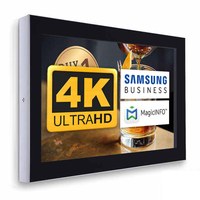 Digital Signage Digitales Info-Display - Querform. einseitiger 55 Zoll-Bildschirm - schwarz - 4K UHD zur Wandmontage - Digitale Info Display Querformat 55er 4K Digital Signage Digitales Info-Display - Querform. einseitiger 55 Zoll-Bildschirm - schwarz - 4K UHD zur Wandmontage - Digitale Info Display Querformat 55er 4K
