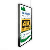 Digital Signage Digitales Poster TrendLine einseitiger 43 Zoll-Bildschirm - schwarz - 4K UHD zur Deckenmontage - inkl. Deckenmontageset - Digitales Poster Decke swz 4K Digital Signage Digitales Poster TrendLine einseitiger 43 Zoll-Bildschirm - schwarz - 4K UHD zur Deckenmontage - inkl. Deckenmontageset - Digitales Poster Decke swz 4K