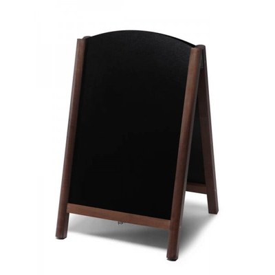 Holz-Aufsteller (oben offener Rahmen) Format: 55x85cm 55x85 cm - Holz-Aufsteller-Fast-Switch-dunkelbraun Holz-Aufsteller (oben offener Rahmen) Format: 55x85cm 55x85 cm - Holz-Aufsteller-Fast-Switch-dunkelbraun