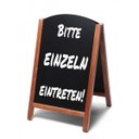 Holzrahmen / Kreidetafel /Holzaufsteller