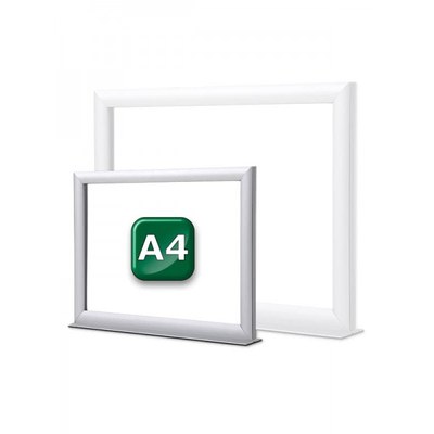Infotopper-Einschubrahmen Format: DIN A4 quer, doppelseitig auf stabilem Alu-Standfuß - Farbe: silber-eloxiert - Infotopper-DIN-A4-JPG Infotopper-Einschubrahmen Format: DIN A4 quer, doppelseitig auf stabilem Alu-Standfuß - Farbe: silber-eloxiert - Infotopper-DIN-A4-JPG