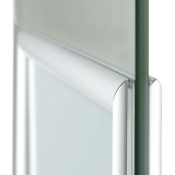 Plakatrahmen-Fenster-Klapprahmen-Detail-an-Glasscheibe doppelt