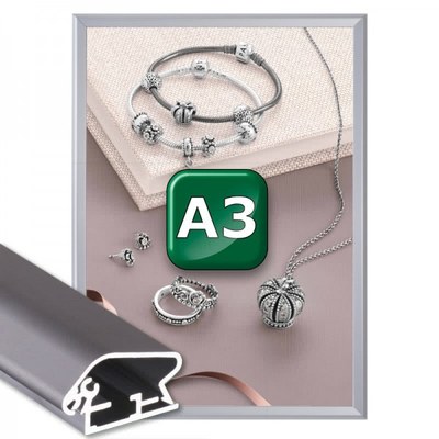 Klapprahmen Standard Einlegeformat: DIN A3 (297x420 mm) DIN A3 (297x420 mm) - Klapprahmen A3 32mm Gehrung Klapprahmen Standard Einlegeformat: DIN A3 (297x420 mm) DIN A3 (297x420 mm) - Klapprahmen A3 32mm Gehrung