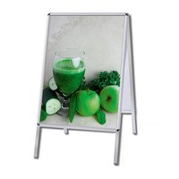 Kundenstopper INDOOR Einlegeformat: DIN A1 (594x841 mm) Profil: 25mm Rondo - Kundenstopper-Indoor Kundenstopper INDOOR Einlegeformat: DIN A1 (594x841 mm) Profil: 25mm Rondo - Kundenstopper-Indoor