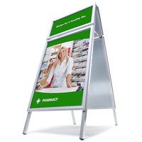 Kundenstopper TOPRAHMEN Einlegeformat: DIN A1 (594x841 mm) Einlegeformat Toprahmen: 594x297 mm - Kundenstopper TOPRAHMEN Gehrung start Kundenstopper TOPRAHMEN Einlegeformat: DIN A1 (594x841 mm) Einlegeformat Toprahmen: 594x297 mm - Kundenstopper TOPRAHMEN Gehrung start