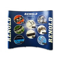 Pop-Up Magnet ECO - AKTION Gebogen - 3x3 - Faltbares System aus Aluminium, silber beschichtet - pop up eco magnetbahn 3x3m 3 Pop-Up Magnet ECO - AKTION Gebogen - 3x3 - Faltbares System aus Aluminium, silber beschichtet - pop up eco magnetbahn 3x3m 3