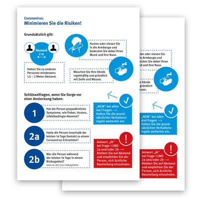 Poster-Set Hygienehinweis im Format DIN A1 - Set bestehend aus 2 Stück Material: Photopapier 135 g/m2 - Hygiene Hinweis A1 Poster-Set Hygienehinweis im Format DIN A1 - Set bestehend aus 2 Stück Material: Photopapier 135 g/m2 - Hygiene Hinweis A1
