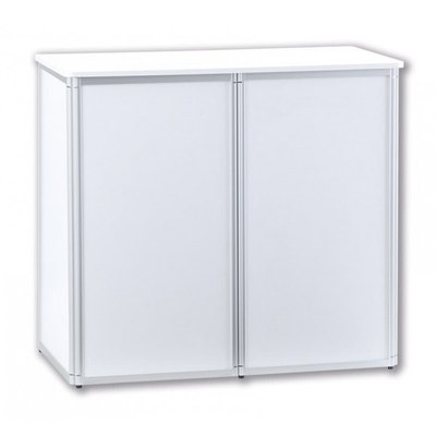 Promotiontheke ALLEGRO®-Rechteck geteilt weiß - mit geteilter Front - Promotiontheken-Rechtecktheke-Front-geteilt 2 Promotiontheke ALLEGRO®-Rechteck geteilt weiß - mit geteilter Front - Promotiontheken-Rechtecktheke-Front-geteilt 2
