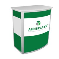 Promotiontheke Rondotheke inkl. Deckelplatte & Einlegeboden Füllung: weiße Forexpaneele (bedruckt) - Promotiontheke Rondotheke Promotiontheke Rondotheke inkl. Deckelplatte & Einlegeboden Füllung: weiße Forexpaneele (bedruckt) - Promotiontheke Rondotheke