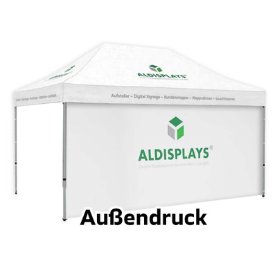 Promotionzelt Seitenwand 4,5m Außendruck Bedruckte Seitenwand (B1 mit versiegelten Nähten) mit seitlichen Reissverschlüssen und Klettstreifen, - Promotionzelt 4,5 x 3 Seiten Aussen Kopie Promotionzelt Seitenwand 4,5m Außendruck Bedruckte Seitenwand (B1 mit versiegelten Nähten) mit seitlichen Reissverschlüssen und Klettstreifen, - Promotionzelt 4,5 x 3 Seiten Aussen Kopie