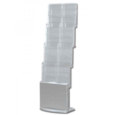Prospektständer faltbar PREMIUM Zick-Zack-Form breit (8x A4) - faltbar-premium-2xdin-a4 1 Prospektständer faltbar PREMIUM Zick-Zack-Form breit (8x A4) - faltbar-premium-2xdin-a4 1