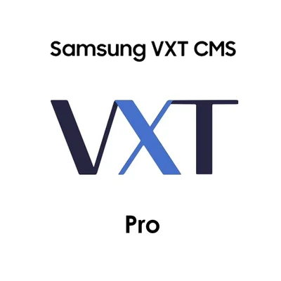 Samsung VXT CMS Software Pro Jährliche Softwarekosten pro Gerät Bietet erweiterte Funktionen für - VXT Pro.webp
