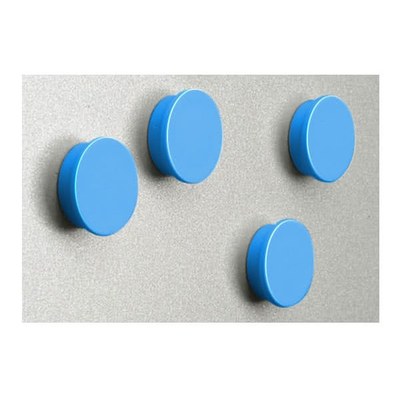 Magnetset = 8 Magnete in blau Durchmesser d = 35mm - zubehoer magnete blau Magnetset = 8 Magnete in blau Durchmesser d = 35mm - zubehoer magnete blau