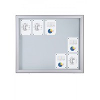 Schaukasten Premium BT68 Outdoor 5x3 DIN A4 (Außenformat: 1.232x1.054mm) Gehäuse und Rahmen aus Aluminium - Schaukasten PREMIUM BT68 Outdoor 5x3