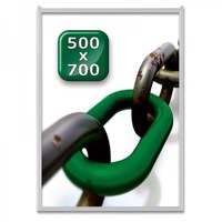 Slide-In Einschubrahmen Einlegeformat: 500x700 mm Profil: 24 mm - silber-eloxiert - klapprahmen-slide in 500x700 Slide-In Einschubrahmen Einlegeformat: 500x700 mm Profil: 24 mm - silber-eloxiert - klapprahmen-slide in 500x700