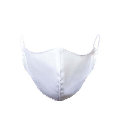 Stoffmaske Größe L (Erwachsene) Baumwolle Farbe: weiss - Preis für 5er Karton zweilagig (Baumwolle & Soft-Knit Polyesterstoff) - Stoffmaske frei Stoffmaske Größe L (Erwachsene) Baumwolle Farbe: weiss - Preis für 5er Karton zweilagig (Baumwolle & Soft-Knit Polyesterstoff) - Stoffmaske frei