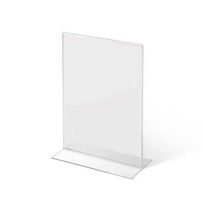 T-Aufsteller / Menükartenhalter - Hochformat Einlegeformat: DIN A5 (148x210 mm) Ausrichtung: Hochformat - Menürkartenhalter T-Aufsteller DIN A5-TA5PXV_1 T-Aufsteller / Menükartenhalter - Hochformat Einlegeformat: DIN A5 (148x210 mm) Ausrichtung: Hochformat - Menürkartenhalter T-Aufsteller DIN A5-TA5PXV_1