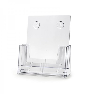 Tischständer - Mehrfach Einlegeformat: DIN A4 (210x297 mm) Anzahl Fächer: 2 (hintereinander) - Dispenser-DIN-A4-2-fach-SEP01 Tischständer - Mehrfach Einlegeformat: DIN A4 (210x297 mm) Anzahl Fächer: 2 (hintereinander) - Dispenser-DIN-A4-2-fach-SEP01