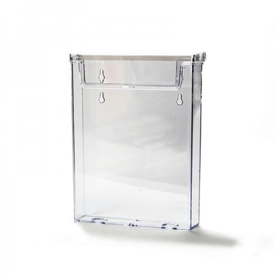 Wasserabweisender Prospektspender Einlegeformat: DIN A5 (148x210 mm) Anzahl Fächer: 1 - Dispenser-DIN-A5-wasserabweisend-OD160 Wasserabweisender Prospektspender Einlegeformat: DIN A5 (148x210 mm) Anzahl Fächer: 1 - Dispenser-DIN-A5-wasserabweisend-OD160
