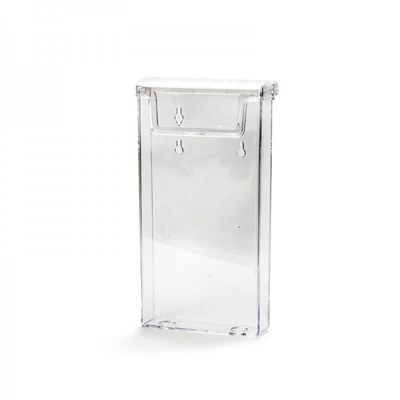 Wasserabweisender Prospektspender Einlegeformat: Lang-DIN (105x210 mm) Anzahl Fächer: 1 - Dispenser-LANG-DIN-wasserabweisend-OD110 Wasserabweisender Prospektspender Einlegeformat: Lang-DIN (105x210 mm) Anzahl Fächer: 1 - Dispenser-LANG-DIN-wasserabweisend-OD110