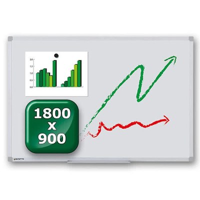 Whiteboard ECO zur Wandmontage Außenformat: 1.800x900x15 mm (BxHxT) 1.800x900x15 mm - whiteboard-eco-1800x900 1 Whiteboard ECO zur Wandmontage Außenformat: 1.800x900x15 mm (BxHxT) 1.800x900x15 mm - whiteboard-eco-1800x900 1